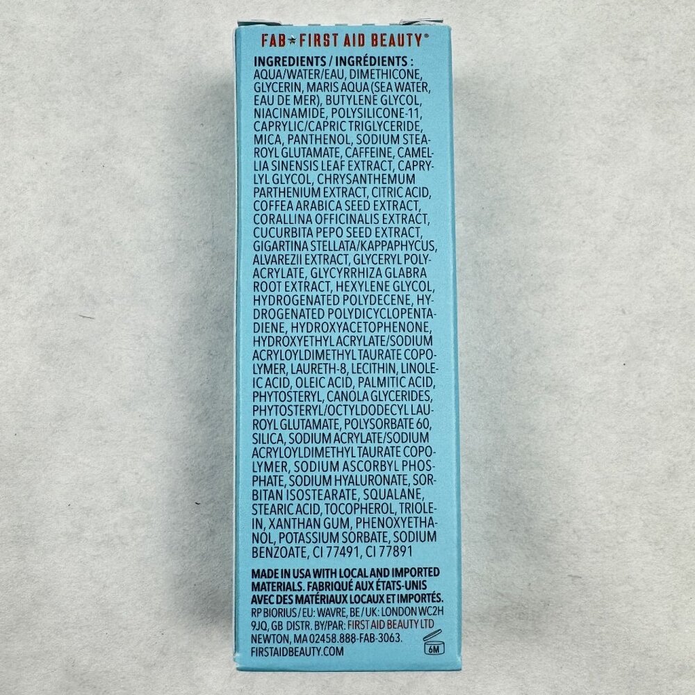 First Aid Beauty Brighten + Glow Eye Cream Niacinamide 15mL Sensitive Skin NEW - Picture 5 of 8